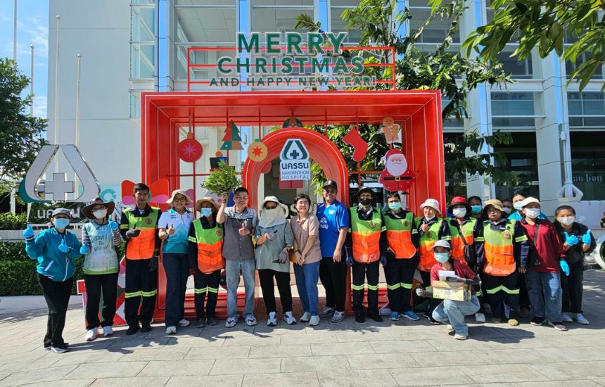 โรงพยาบาลนครธน จัดกิจกรรมขยะกำพร้าสัญจร ครั้งที่ 48